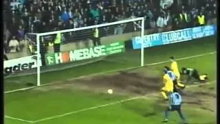 COVENTRY CITY 0-1 WEDNESDAY, LEAGUE CUP 5TH ROUND, 23/1/1991