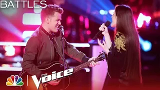 The Voice 2018 Battle - Britton Buchanan vs. Jaclyn Lovey: "Thinking Out Loud"