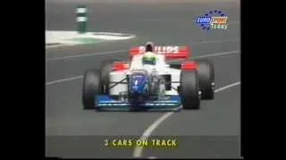 Ricardo Rosset (Footwork FA17) qualifying run - 1996 Australian Grand Prix