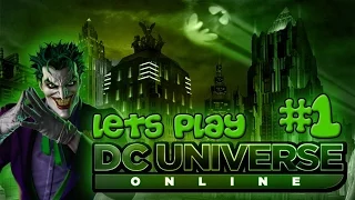 DC Universe Online Xbox Walkthrough - Character Creation - Let's Play Part 1