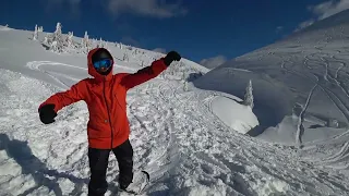 Драгобрат 2022 рік. ФріРайд на сноуборді. Dragobrat 2022 year. FreeRide on snowboard.