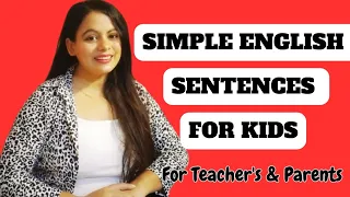 Classroom English -Short & Simple English sentences for nursery/ Lkg/ Ukg And Primary School Teacher