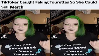 r/Cringetopia | TikToker Fakes Tourette's To Sell Merch