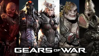 GEARS OF WAR - TODOS LOS JEFES FINALES