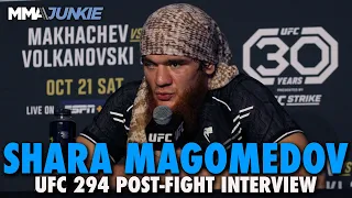 Shara Magomedov Spoke to Dana White About Quick December Return in Shanghai | UFC 294