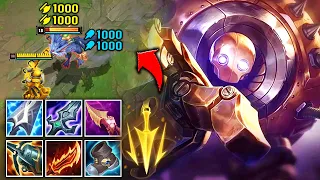 WTF?! BLITZCRANK WITH 6 ATTACK SPEED ITEMS CAN 1V1 ANYONE (THIS IS HILARIOUS)