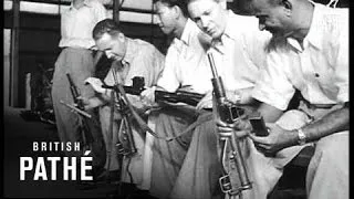 U.S. Carbines To Malayans (1952)