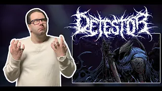 Detestor - The Abysswalker (ft. Dan Watson) [Official Lyric Video] | Реакция Reaction