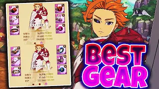 ATK CRIT OR HP DEF?? CHAOS ARTHUR BEST GEAR SET!! | Seven Deadly Sins: Grand Cross