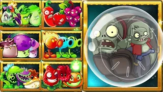 PvZ 2 Random Team Plants Vs 3 Hamster Ball Zombies LEVEL 10 - Which Team Plant 's Best?