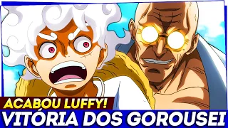 A DERROTA DE LUFFY! OS GOROUSEI VENCEM A BATALHA EM EGGHEAD E O FIM DE VEGAPUNK! ONE PIECE 1112