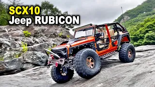 1/10 Scale RC | Axial SCX10 II | Jeep Rubicon Making & Off-road Trail