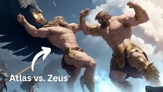 Atlas vs. Zeus: The Epic Battle of the Titans and Olympians