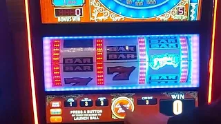 $15/Spin Pinball Max Bet Mandalay Bay Las Vegas High Limit Slots