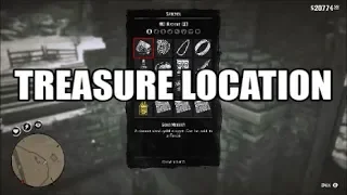Gold Nugget and Jewelry Treasure Location Red Dead Redemption 2 | RDR2