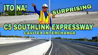 Malaking Ginhawa Ito! C5 SouthLink Expressway Project Update. Cavitex Interchange.