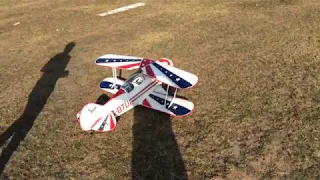 Pitts Special 1/4 scale - maiden flight and crash