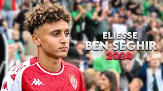 Eliesse Ben Seghir 2024 - Amazing Skills, Assists & Goals - Mônaco | HD