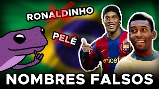 ¿POR QUÉ los JUGADORES de BRASIL usan APODOS? ¿Qué SIGNIFICAN?