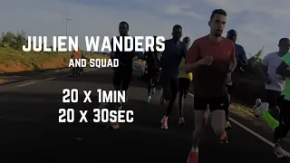 Julien Wanders - 20 x 1min, 20 x 30sec