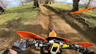 HARD ENDURO ARSENAL  2024 DAY 1  PRO CLASS ONBOARD Raul Patrau #21