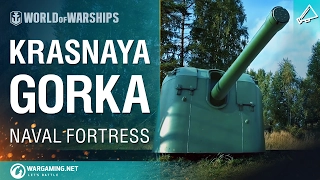 World of Warships - Naval Fortress: Krasnaya Gorka