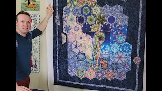 One Block Wonder Panel Kaleidoscope Quilt