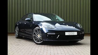 2017/67 Porsche Panamera 2.9 V6 E-Hybrid - £34,000 of options inc pan roof & SportDesign package