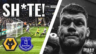 DREADFUL PERFORMANCE! EVERTON EASILY BEATEN AT MOLINEUX! | WOLVES 3 VS 0 EVERTON | MATCHDAY VLOG