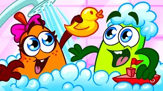Bathing Time Song 🛁🧼🧽| Healthy Habits and Nursery Rhymes for kids by Toonaland