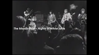 The Moody Blues ~  Nights in White Satin ~ 1968 ~ Live Video, French TV Special