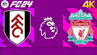 FC 24 - Fulham vs Liverpool - Premier League 2024 | PS 5™ [4K60]