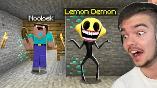 LEMON DEMON TROLL na NOOBKU w Minecraft... (najśmieszniejsze)