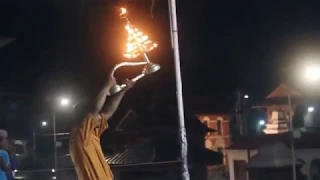 Evening Aarti at Pashupati Nath temple