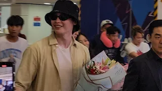 [04082023] Lee Jong Suk arrival in Dubai for Dear. My With Fanmeeting