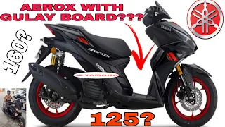Yamaha Aerox 125? or 160 na may gulay board!! 2022 yamaha aerox