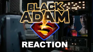 Black Adam - Superman Cameo Reaction