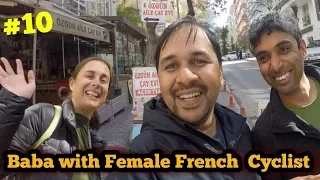 Baba With Female Cyclist in Turkey || Ep 139