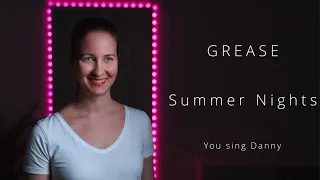 Summer nights | Karaoke | You sing Danny