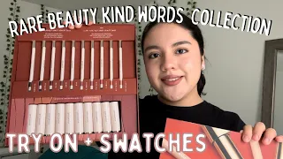 Rare Beauty Kind Words Lipstick and Lip Liner Full Collection TRY ON + SWATCHES | Paola Santana