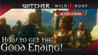 Witcher 3 Blood and Wine - Good / Happy Ending (Syanna & Duchess)