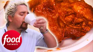 "I Wanna Drink This Sauce!" Guy Fieri OBSESSED With One-Of-A-Kind Chef! | Diners Drive-Ins & Dives