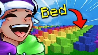 Hiding Beds in FAKE Bed Defenses in Bedwars