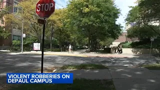 DePaul University students targeted in violent robberies on campus, authorities say