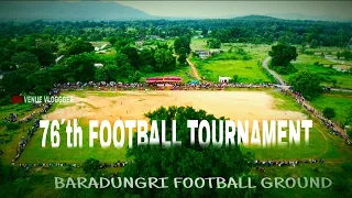 Football Tournament || Baradungri ||Sambalpur||Kisan-11 VS Triranga Club @VENUEVLOGGER