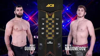 Мурат Гугов vs. Муслим Магомедов | Murat Gugov vs. Muslim Magomedov | ACA 115 - Moscow