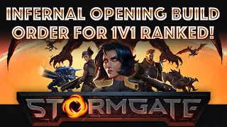 Stormgate - Infernal Opening Build Order for 1v1 Ranked!