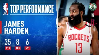 Harden FILLS IT UP In Rockets W!