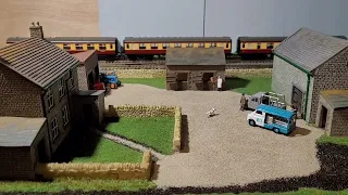 Adding the farm yard. Short Vid, relaxing music.