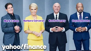 Kevin O'Leary, Barbara Corcoran, Daymond John, and Mark Cuban talk business to Yahoo Finance